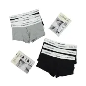 (店+)經典CK褲頭 Calvin Klein 四角褲 短版 CK內褲 男內褲 永續棉 彈性 盒裝 送禮@4389