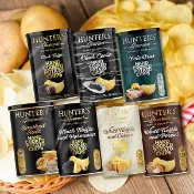 Hunter's Gourmet 亨特 手工洋芋片 黑松露味 鵝肝味 魚子醬味 零食 薯片【小三美日】DS016400x