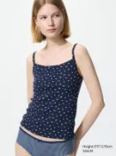 【UNIQLO】女裝 印花細肩帶背心 487121