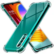 適用於 LG Velvet 5G 水晶透明保護套防刮防震 TPU 外殼