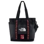 【The North Face】17L 三用多功能日用單肩防撕裂側背包/郵差包(可調整肩帶)/ 3KZU-GF4 駿馬黑