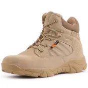 專業軍靴 作戰靴 戰術靴 沙漠靴 戰術靴軍迷三角洲低幫作戰靴戶外靴戰術鞋男女 WDWM