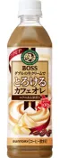 【DOKODEMO】SUNTORY 三得利 BOSS 濃郁滑順咖啡歐蕾 PET瓶 500ml