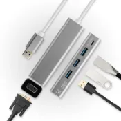 協貿國際日用品生活10館 USB擴展塢Surface Pro6/5/4/3轉換器微軟Laptop2/1轉接頭