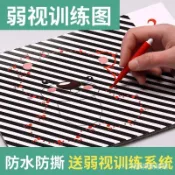 🔥桃園出貨-兒童弱視訓練描圖畵本鍛鍊工具視力改善目力描紅冊矯正家用 TQJL
