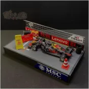 🌾臺灣出貨🌾方程式賽道仿真模型1:43比美高賽車成品公路維修展示場景