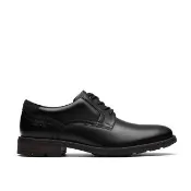 【Clarks】男鞋 Emmet Plain 拼接感設計正裝休閒鞋(CLM84817C)