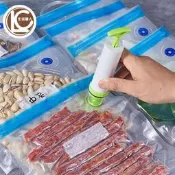壓縮袋 抽氣袋 真空壓縮袋 真空袋 保鮮袋 包裝袋 保鮮壓縮袋 食品袋 密封袋 收納袋 夾鏈袋 生活職人【M117】