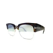 TOM FORD ►｜原廠真品｜太樺公司｜經典墨鏡 (玳瑁-水銀) T字造型 TF554 52X 太陽眼鏡