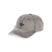 Adidas Baseball Cap 灰色 水洗 三葉草 棒球帽 老帽 運動 休閒 帽子 KE0856