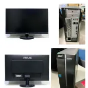 ACER Aspire XC-603 Intel Pentium J2900 8G 512G SSD 桌上型電腦附螢幕