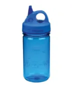 【【蘋果戶外】】Nalgene 2182-7012 藍 375ml 兒童水壺 Grip 'n Gulp 易吸水壺(易握寬口)
