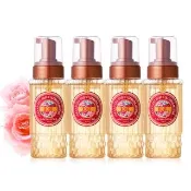 【ARWIN 雅聞】大馬士革玫瑰氨基酸淨白洗卸二用慕絲4入組(250ml)
