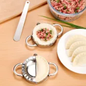 【嚴選好物】包餃子神器304不鏽鋼家用做水餃的工具壓皮切皮模具專用花型套裝TVK