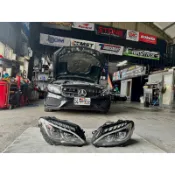 沃克國際-Benz W205美規單魚眼改歐規雙魚眼