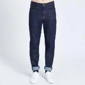 【EDWIN】男裝 503 棉感復古AB牛仔長褲(原藍色)