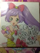 星光樂園  菈菈 日本簽名板 puripara (星光少女後繼機台)