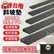 錦盛實木家居 免運/附發票 【橡膠斜坡墊 支持定製】掃地機器人爬坡墊 臺階墊 門檻墊 斜坡板 三角板 減速板 停車墊 無障礙坡 汽車上坡墊 店長推薦5jj
