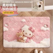 加厚硅藻浴室地墊衛生間吸水速幹腳墊家用防滑廁所地毯墊子🌸桃園出貨🌸