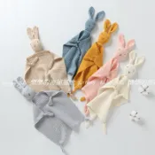 寶寶安撫巾/標籤安撫巾/純棉紗布巾/口水巾/奶嘴鏈/手抓巾/嬰兒紗布巾/嬰兒口水巾/寶寶口水巾安撫娃娃