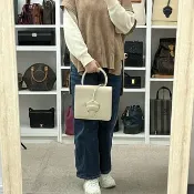 LOEWE Barcelona 拉芙包 手提包 皮革 - 01477
