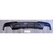 寶馬 BMW F10 F11 M版 MP碳纖維 亮黑 後下巴 M-Tech 保桿用 5系列 雙邊四出89孔徑