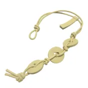 【DOKODEMO】全新 Bottega Veneta 皮革米色硬幣香水鑰匙圈包 0629 [二手] BOTTEGA VENETA