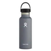 Hydro Flask 18oz標準口真空保溫鋼瓶/ 石板灰 eslite誠品