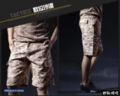 【野戰搖滾-生存遊戲】美軍 BDU 戰術迷彩短褲【數位沙漠迷彩】勤務短褲工作褲登山褲迷彩褲戶外休閒短褲戰術褲太陽的後裔