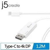 【良興購物網】j5create JCA141 USB Type-C to 4k DisplayPort 轉接
