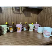 拉拉熊 憤怒鳥 馬克杯 杯子 水杯 line 熊大 兔兔 超商 集點 7-11 迪士尼 米老鼠 米奇 米妮 杯緣子