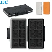 JJC SD MSD記憶卡收納盒 36張裝SD SDXC SDHC Micro SD TF 卡防塵防壓防水濺儲存卡保護盒
