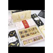 兔寶 台灣現貨快出月餅盒  4粒裝8粒裝月餅盒  新款中秋裝8粒裝月餅盒禮品手提袋牛軋糖禮盒 蛋黃酥包裝盒