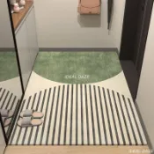 可開統編 地墊 地毯 門墊 地氈 腳墊 爬爬墊 家用室內 吸水 防滑腳墊進門地墊入戶門墊大門地毯可裁剪入門口玄關墊子