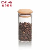 Driver 竹蓋玻璃小罐-120ml 密封罐 收納罐 玻璃罐 茶葉罐 咖啡豆罐 咖啡器具 手沖咖啡︱官方直營