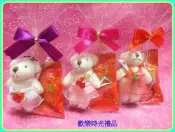 婚禮小物◎甜甜蜜蜜熊愛您◎成雙成對婚紗熊~含糖適合二次進場.派對糖結婚禮小物