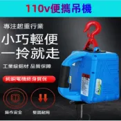新款 110V微型電動葫蘆 三合一 小金鋼手控遙控線控 100KG-500KG 高樓小吊車 捲揚機 小金剛卷揚提升機