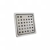 (店+)【蝴蝶衛浴】蝴蝶衛浴~304不鏽鋼【阿木師 9X9cm地排(ABS塑鋼)】台灣製造.不鏽鋼排水孔.防蟲防臭.地板落水頭