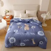 【PETER RABBIT 比得兔】綺異花-單人銀離子抗菌保暖冬被(正版授權/銀離子/被子/棉被/比得兔與V&A博物館)