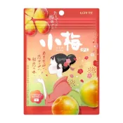 *貪吃熊* 日本 LOTTE 樂天 樂得 小梅 小梅軟糖 軟糖 梅子風味 樂得小梅軟糖