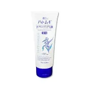 【日本KUMANO熊野油脂】HATOMUGI麗白薏仁雙重淨膚卸妝洗面乳130g/條(臉部肌膚洗卸乳洗顏卸洗淨毛孔全膚質)