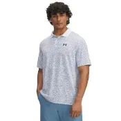 【UNDER ARMOUR】UA 男 Matchplay 印花短袖POLO_1377377-110(白色)