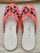 英國品牌 Paul Smith  珠繡拖鞋