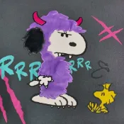 olatoy 🇯🇵 日本 USJ 環球影城 萬聖節 限定 史努比 SNOOPY 糊塗塌客 怪獸 立體刺繡棉短袖衣服T