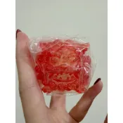 劍獅公仔擺飾 橘黃色龍獅