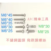 JJC機車工具 不鏽鋼304 內六角 螺絲 圓頭帶墊螺絲 白鐵 飛碟頭螺絲 腳踏板螺絲 引擎外蓋螺絲 後扶手螺絲