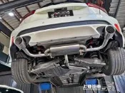 福特 FOCUS MK4 RD EXHAUST VVS 不鏽鋼中尾段 RD閥門排氣管 類ST後下巴 碳纖維後視鏡殼