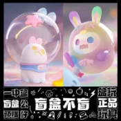 【💯正版】 幽靈熊 Shinwoo 孤獨月球 系列 盲盒 盒玩 公仔 擺件 禮物 歐若拉 我的星星 一中盒 隱藏款