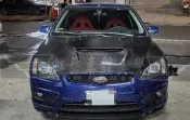 《虹藝車體美學》FORD 福特 FOCUS MK2 改 MPS 式樣 開孔 輕量化/碳纖維 引擎蓋