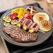 【ＵNICOOK 優樂】燒烤型 多功能料理烤盤/節能板(28cm)